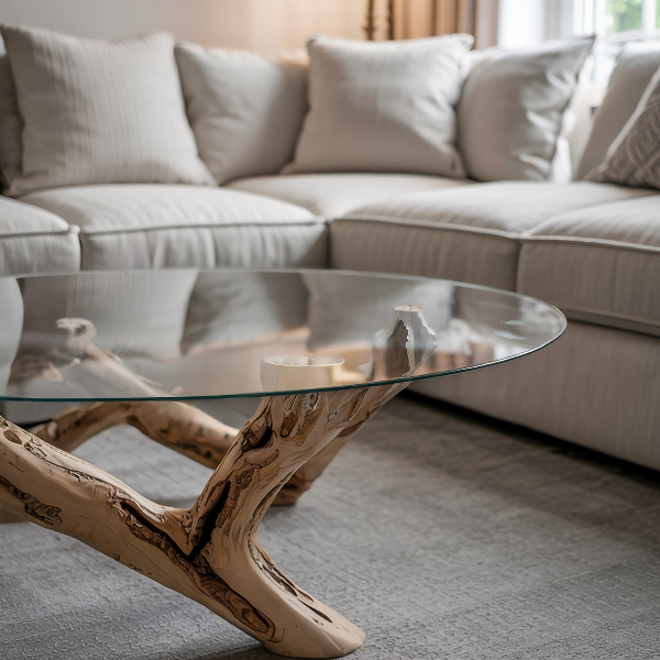 Glazen blad Transparant