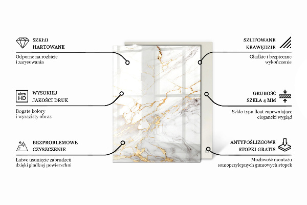 Blat prostokątny Ekologiczna struktura drewna