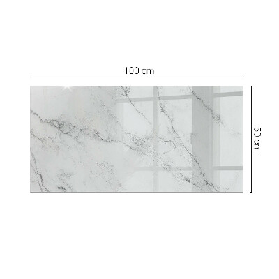 Blat prostokątny Wzór imitujący marmur