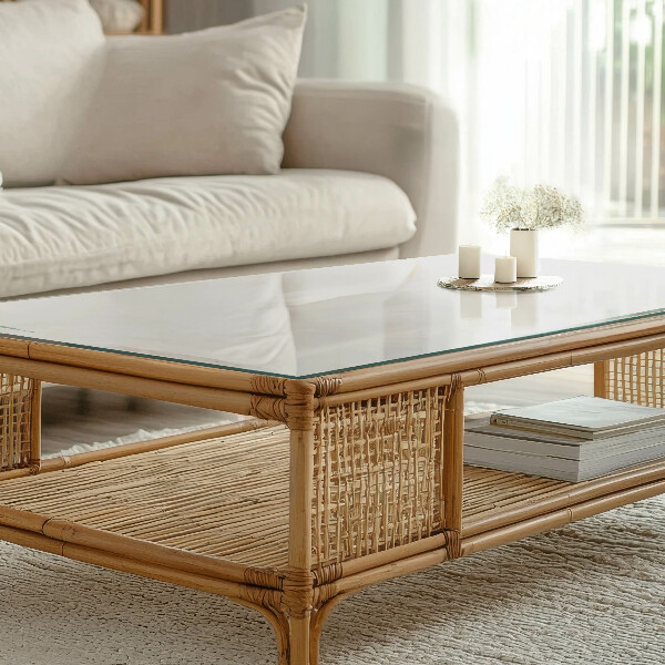 Blat prostokątny Czysta biel