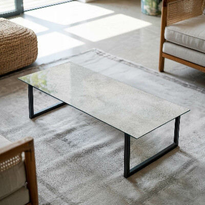 Rechthoekig tafelblad Krassen op het betonoppervlak