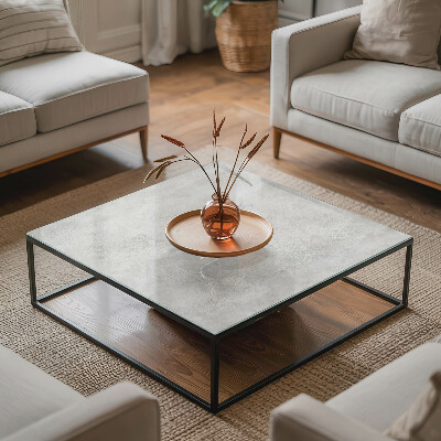 Blat prostokątny Rysy na betonowej powierzchni