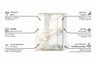 Rechthoekig tafelblad Decoratieve mozaïeken met details