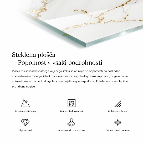 Blat prostokątny Stylowy motyw leśny