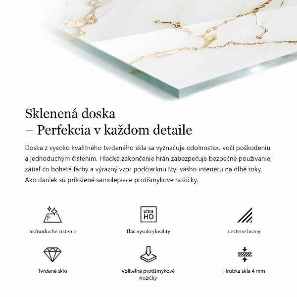 Blat prostokątny Stylowy motyw leśny