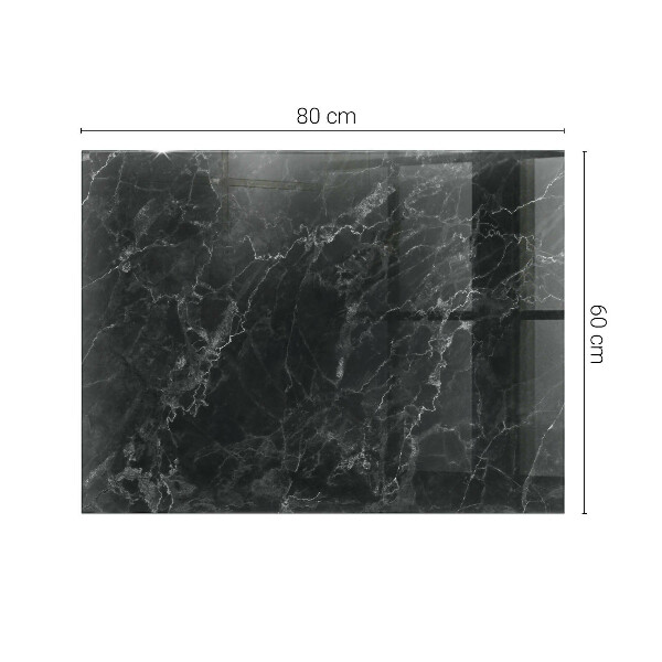 Rechthoekig tafelblad Marmer met fijne aderen