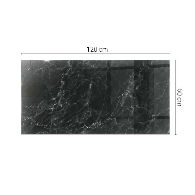 Rechthoekig tafelblad Marmer met fijne aderen