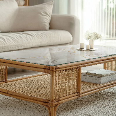 Blat prostokątny Subtelne żyłki marmuru