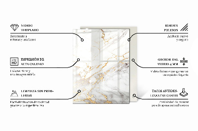 Blat prostokątny Drewno w harmonii z żywicą