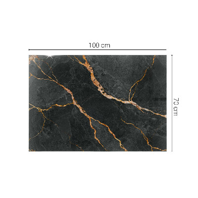 Blat prostokątny Marmurowe żyły w designie