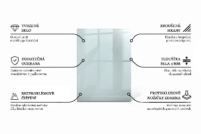 Blat szkalny prostokatny transparentny