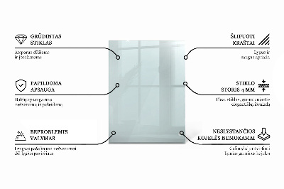 Blat szkalny prostokatny transparentny