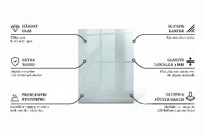 Blat szkalny prostokatny transparentny