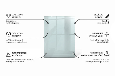 Blat szkalny prostokatny transparentny
