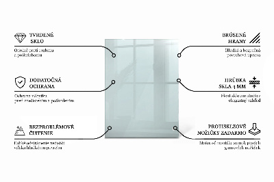 Blat szkalny prostokatny transparentny