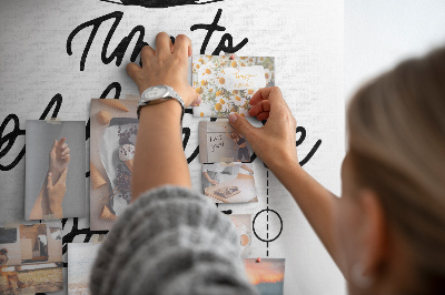 Kurk prikbord met een inspirerende inscriptie over avontuur