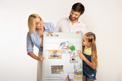 Notitieboekje met lama en patronen bedrukt met eigen ontwerp