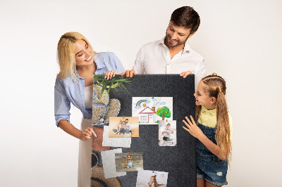 Memobord van kurk stijlvolle indeling met natuurlijke accenten