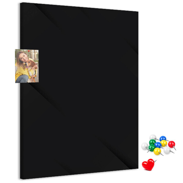 Kurk bedrukken zwart schoolbord met een minimalistisch design