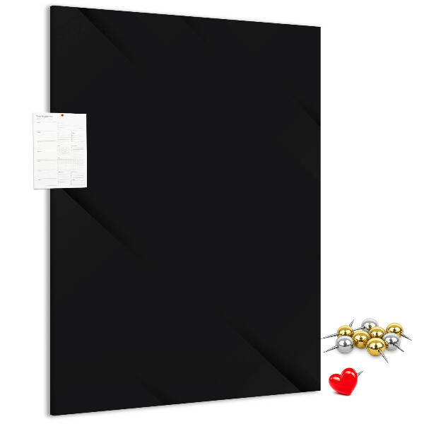 Kurk bedrukken zwart schoolbord met een minimalistisch design