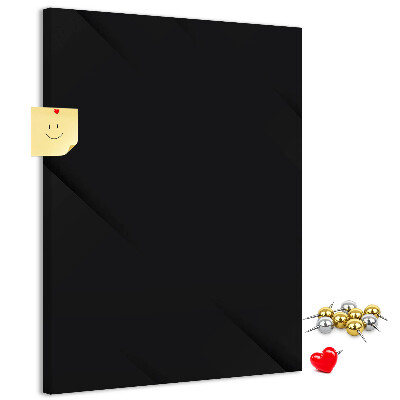 Kurk bedrukken zwart schoolbord met een minimalistisch design