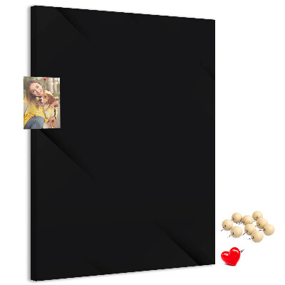 Kurk bedrukken zwart schoolbord met een minimalistisch design
