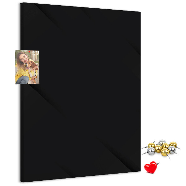 Kurk bedrukken zwart schoolbord met een minimalistisch design