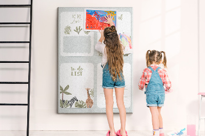 Kurk bedrukken met junglethema en exotische dieren