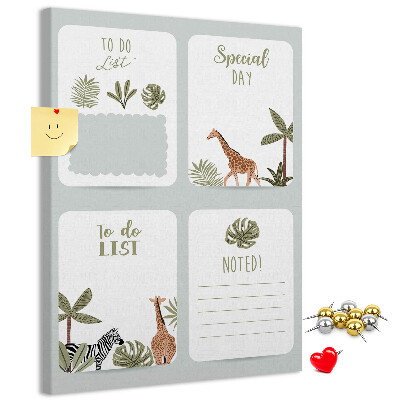 Kurk bedrukken met junglethema en exotische dieren