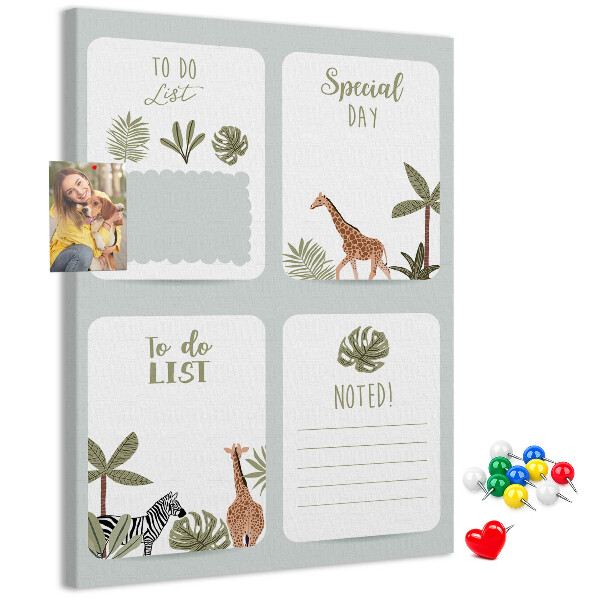 Kurk bedrukken met junglethema en exotische dieren