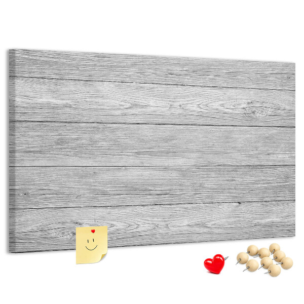 Kurkbord met een houtstructuur in grijstinten