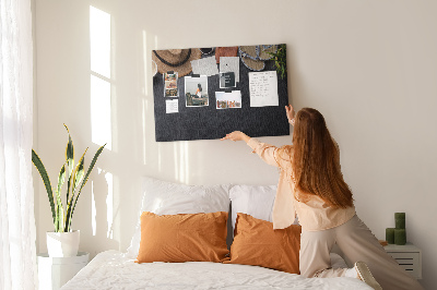 Kurk prikbord met zomerse stranddetails