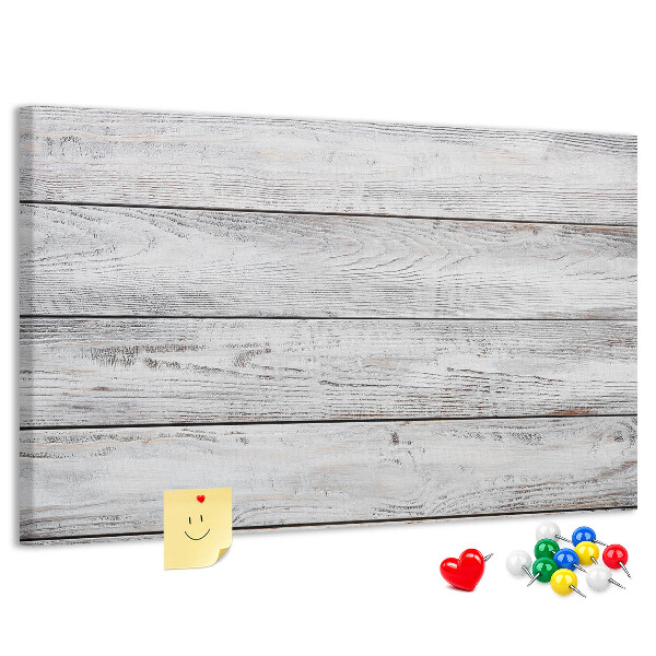 rustiek hout met witte afwerking