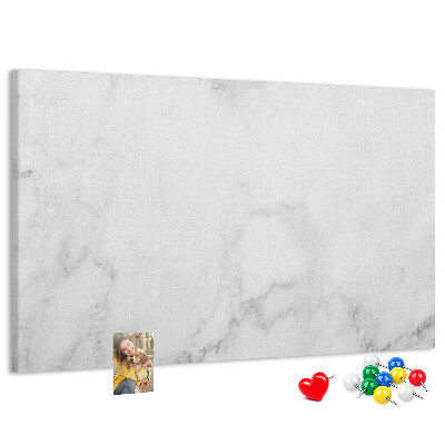Kurkbord elegant kantoorontwerp met marmeren look