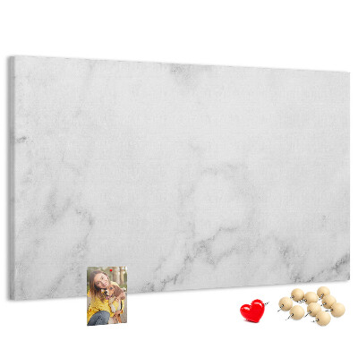 Kurkbord elegant kantoorontwerp met marmeren look