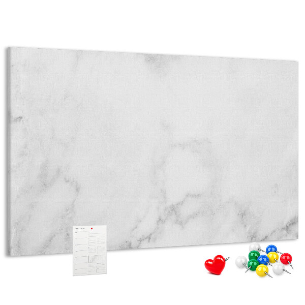 Kurkbord elegant kantoorontwerp met marmeren look