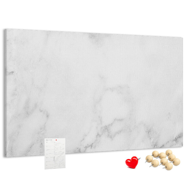 Kurkbord elegant kantoorontwerp met marmeren look