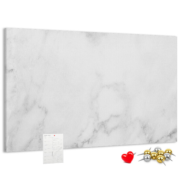 Kurkbord elegant kantoorontwerp met marmeren look