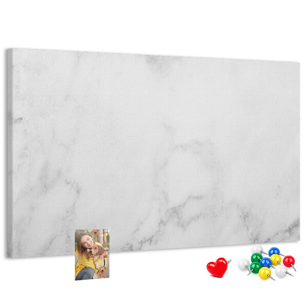 Kurkbord elegant kantoorontwerp met marmeren look