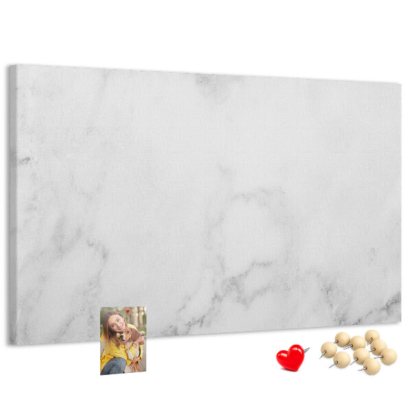 Kurkbord elegant kantoorontwerp met marmeren look