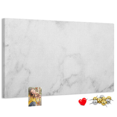 Kurkbord elegant kantoorontwerp met marmeren look