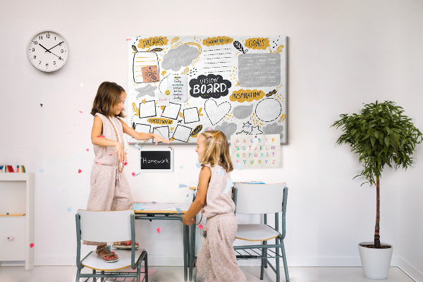 Prikbord voor doelen en dromen