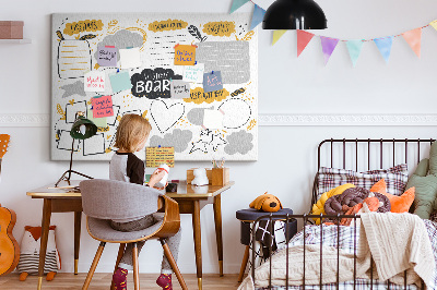 Prikbord voor doelen en dromen