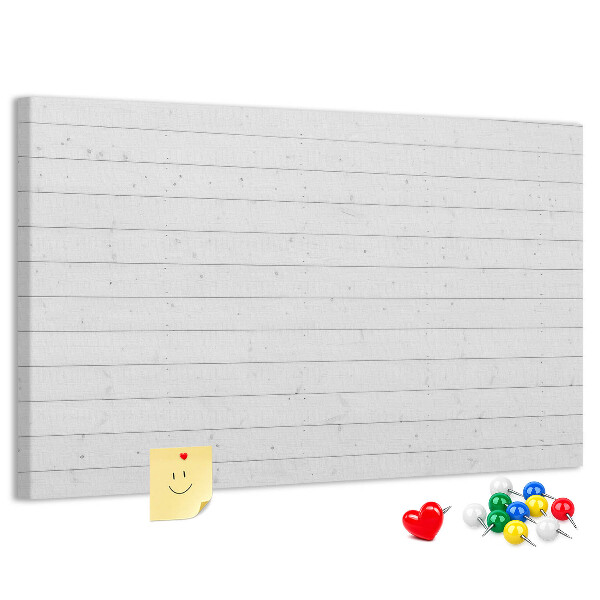 met witte houtlook