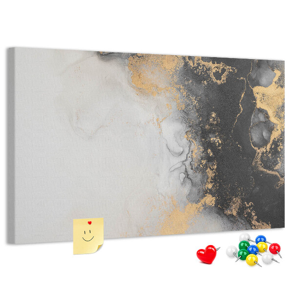met een elegante abstractie in zwarttinten