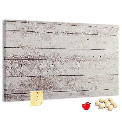 Prikbord rustieke plank met slijtageplekken