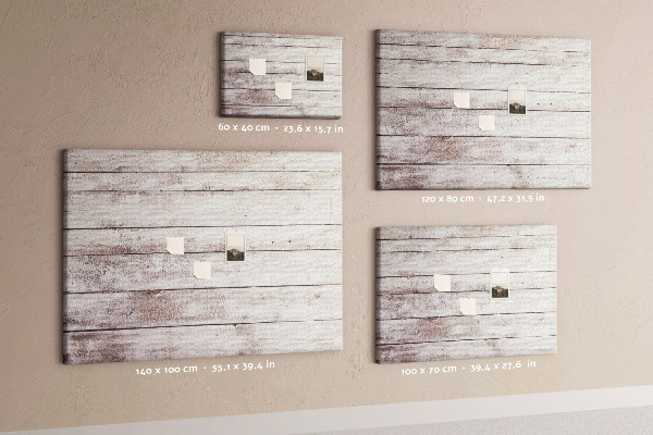 Prikbord rustieke plank met slijtageplekken