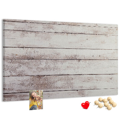 Prikbord rustieke plank met slijtageplekken