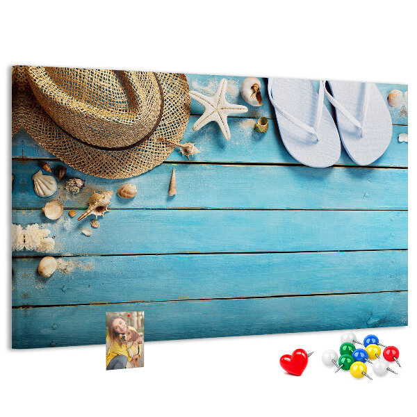 Kurkbord zomeraccessoire voor een dagje strand
