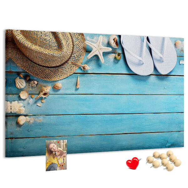 Kurkbord zomeraccessoire voor een dagje strand